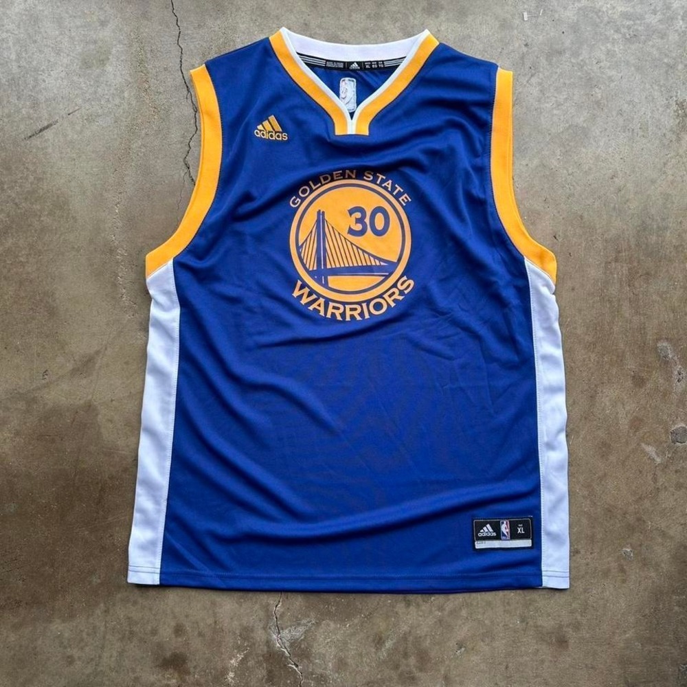 2016 adidas Golden State Warriors Stephen Curry Jersey